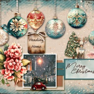 Heading Home - Merry Christmas
