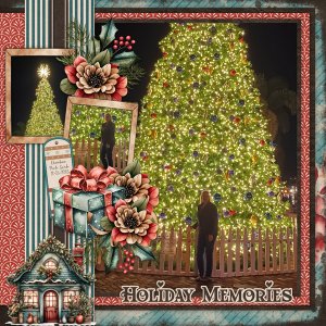 Holiday Big + Little 1 Temp $2-Miss Fish