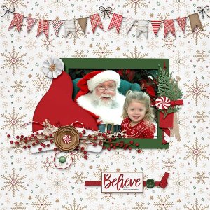 J and Santa