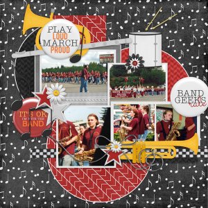 Marching Band Kit from Designs by Connie Prince
