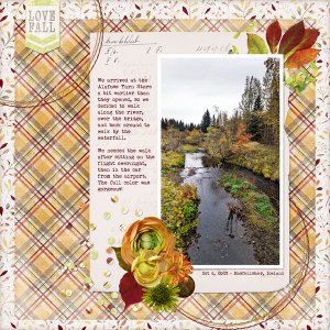 Fall Color at Alafoss
