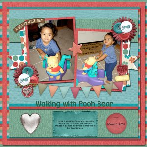 Walking With Pooh Bear