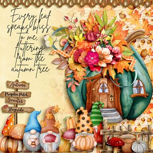 Gnomes Luv Autumn