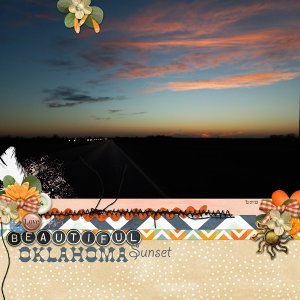 Beautiful Oklahama Sunset