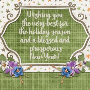 Holiday Card inside