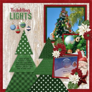 Santa Claus Lane with Farm House Christmas Temp #1-Connie Prince