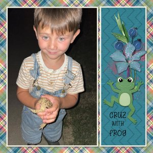 Cruz with Frog