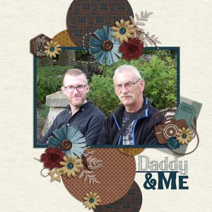 Dad + me