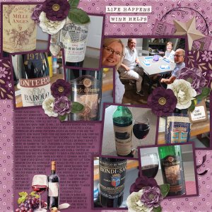 Paint Chips Barossa Grape with Pics Galore Templates 40 #3-Connie Prince