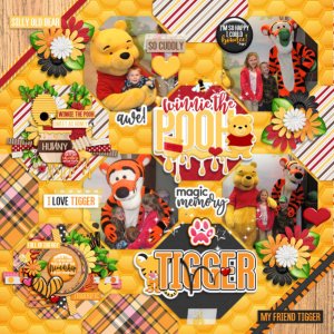Winnie the Pooh and Tigger