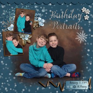 January 2014 birthday portraits