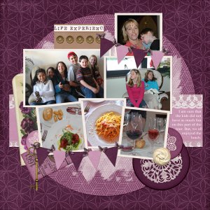 Paint Chip Barossa Grape from Designs by Connie Prince