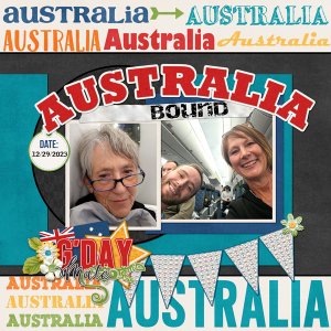 Travelogue Austraila from Designs by Connie Prince