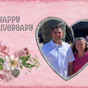 N+D anniversary card