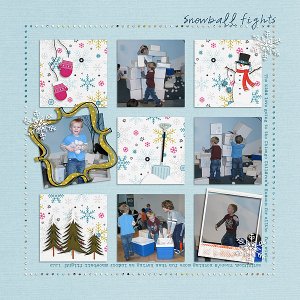 Indoor Snowball Fight