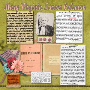 Mary Virginia Tarver Coleman