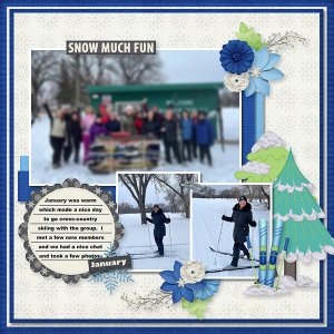 Skiing January 2024