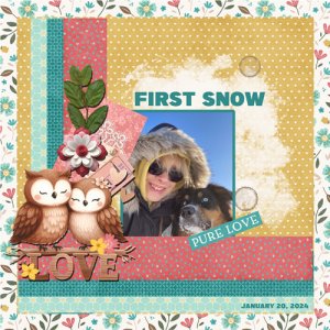 2024-01-20 Mojo first snow