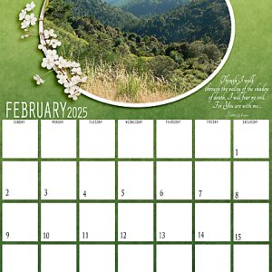 February 2025 Calendar page