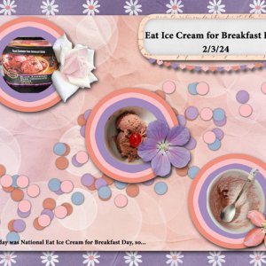 Ice Cream For Breakfast