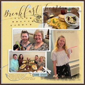 Breakfast with Grannie + Abigail's 1st Daiquiri 9.5.2022