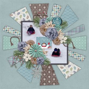 Wedgie Temp #02-Miss Fish Snow Fun 2-Let Me Scrapbook