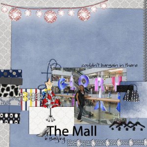 at the mall
