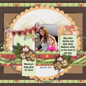 April Centerfold Calendar Templates 2013