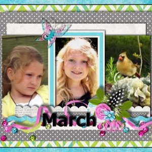 March Centerfold Calendar Templates 2013