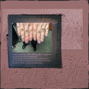 Color-change nail polish
