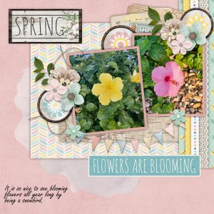 Farmhouse Spring With Banner Play Temps 22 #3-Connie Prince