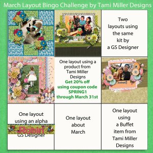 March BINGO