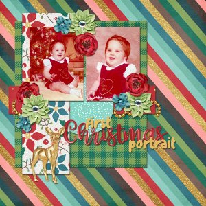 First Christmas Portraits - 1978