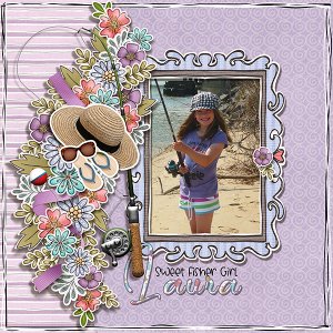 Sweet Fisher Girl Laura