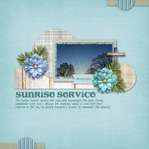 Sunrise Service