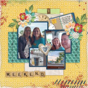 Fun With Four 6 Temp #2 with Weekend Vibes-Connie Prince