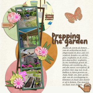 Prepping the garden