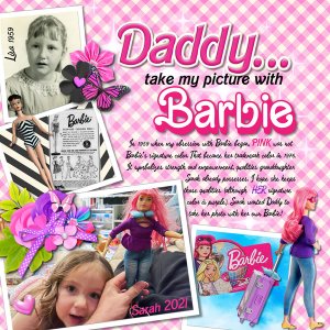 Sarah Barbie and Me