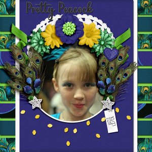 Pretty Peacock
