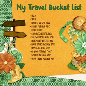 Travel Bucket List