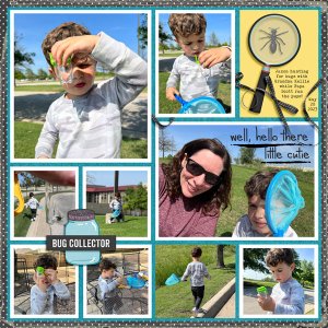 Jaxon + Grandma Kellie on a Bug Hunt 5.20.2023