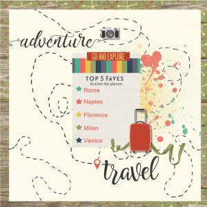 bucket list items