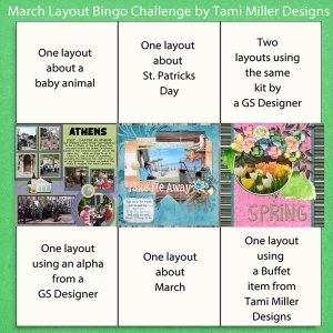 March 2024 Bingo Card