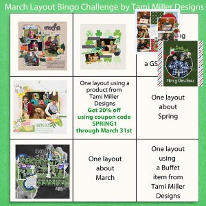 March Bingo