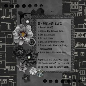 Bucket List