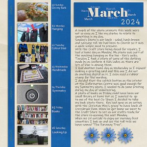 March 2024 - 10 to 16th