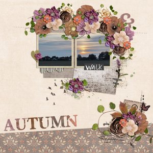 Beautiful Autumn Sunset