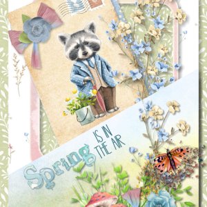 CARD Vintage Spring
