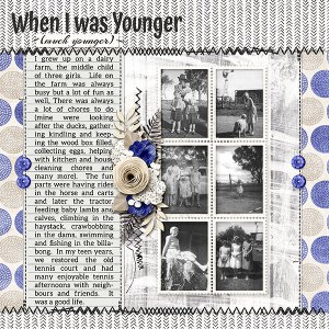 When I was Younger...Much Younger