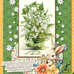 CARD Lily of the Valley